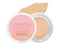 Under Eye Brightener Concealer, Dark Circle Concealer & Brightener, Moisturizing & Waterproof, Say Goodbye to Tired Eyes and Hello to a Refreshed, Glowing Look!,Warm Color
