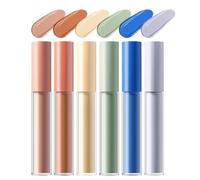 Under Eye Corrector | 6X Full-Coverage Concealer | Lightweight Moisturizing Highlighter Contour Stick for Face Dullness Redness