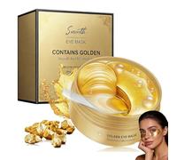 Under Eye Gel Patches 60Pcs -Collagen Under Eye Patches-24K Gold Eye Mask for Dark Circles,Puffiness,Eye Bags,Reduce Wrinkle Patches, Pure Natural Extract Eye Patch for Men & Women (24K Gold)