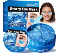 Under Eye Gel Patches for Dark Circles and Puffy Eyes - 30 Pairs Collagen Hydrogel Eye Mask, Anti Aging Treatment for Wrinkles & Fine Lines, Hydrating Skincare for Men & Women (Hyaluronic Acid)