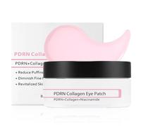 Under Eye Gel Patches, Pink Collagen Eye Patches with Niacinamide, Anti Wrinkle Eye Masks for Puffy Eyes, Fine Lines and Dark Circles, Hydrating Skincare Eye Pads for Ageing Skin