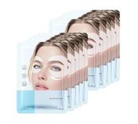 Under Eye Mask, Under Eye Gel Patches, Eyes Patches for Puffy Eyes and Dark Circles, Eye Mask with Bio-Collagen, Peptide Complex & Vitamin C, Removal Wrinkles, Revitalizing EyesCare (10 Pair)