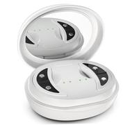 Under Eye Massager, Portable Eye Patches with Red Light & Microcurrent for Puffiness and Dark Circles, Rechargeable Skin Care Device