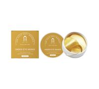 Under Eye Patches Masks - Gold Eye Mask, Collagen & Hyaluronic Acid for Removing Eye bags, Puffiness, Dark Circles Smoothing Skin Care Treatment, Revitalises and Refreshes Your Skin (60pcs)