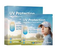 Under Eye Patches -Sun Block Patches For Face, Waterproof UV Protection Outdoor Shield Facial Sunscreen Patch, Clear Face Patch For Fishing, Golfers, Hiking Outdoor Activities, Golf