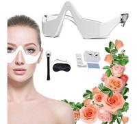 Under Eye Red Light Glasses for Dark Circles, Mediglow Therapy LED Device to Relieve Eye Fatigue and Reduce Fine Lines, 2025 New Model
