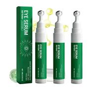 Under Eye Roller Serum - Anti-Ageing Cream Under Eyes, Invigorating, Nourishing Solution for Sensitive Eyes, Moisturising Rollers, Reduces Wrinkles and Fine Lines (3 Pieces, 15 ml)