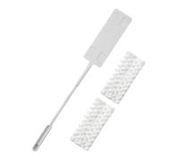 Under Fridge Cleaning Tool, Appliance Crevice Cleaner Dusting Tool with 2 Microfiber Cloths, Housekeeping Sweeping Supplies for Refrigerator Stove Sofa Baseboard Bed Cabinet