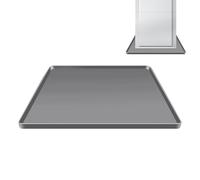 Under Fridge Mat - Anti-Spill Silicone Pad, Square Waterproof Appliance Protector Tray | Reusable Non-Slip Drip Shield for Washing Machine Dryer Dishwasher Wood Tile Carpet Laminate Concrete Use