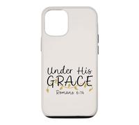 Under His Grace, Romans 6:14, Women's Encouraging Design Case for iPhone 12/12 Pro