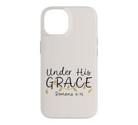Under His Grace, Romans 6:14, Women's Encouraging Design Case for iPhone 14