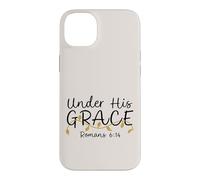 Under His Grace, Romans 6:14, Women's Encouraging Design Case for iPhone 14 Plus