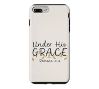 Under His Grace, Romans 6:14, Women's Encouraging Design Case for iPhone 7 Plus/8 Plus