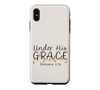 Under His Grace, Romans 6:14, Women's Encouraging Design Case for iPhone XS Max