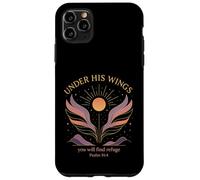 Under His Wings Psalm 91:4 Faith Graphic Design Case for iPhone 11 Pro Max