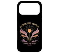 Under His Wings Psalm 91:4 Faith Graphic Design Case for iPhone 17 Pro Max
