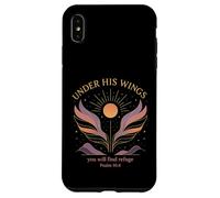 Under His Wings Psalm 91:4 Faith Graphic Design Case for iPhone XS Max