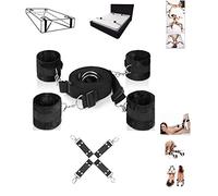 Under Mattress BDSM Restraints Couples Bondage Kit Beginner Bedroom Restraint System Adjustable Adult Restraint Kit - Discreet Sex Toys Couples Kink Gear BDSM Gear Beginners