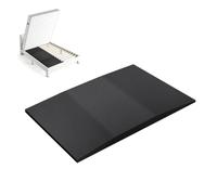 Under Mattress Support Pad for Sagging Mattress, High Density Bed Support Board, Mattress Fix Cushion, Black(1 pcs 150 * 60CM)