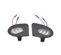 Under Mirror Puddle Side Light Lamp 2PCS White LED Rearview Mirror Light Assembly Replacement for Dodge RAM 1500 2010-2019 for Dodge RAM 2500 3500 2010-2018 for Dodge RAM 4500 5500 2011-2018