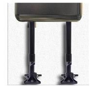 Under-Mount Sink Support Brackets, Adjustable Kitchen Sink Supports, Stainless Steel Feet, 2-Pack, Height 16"-27.6" (41-70cm) - Durable & Reliable Sink Stabilization
