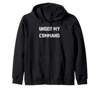Under My Command Zip Hoodie