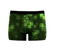 Under Pants For Men Uk-Novelty Pants For Men-Men's underwear product category masculinity Saint Patrick's Day graphic underwear for men with playful I Shenanigans design (Mint Green- M)