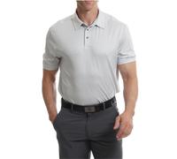 Under Par Men's Printed Golf Pro Quality Polo Shirt, 2388-Grey, L