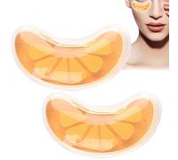 Under Patches, Fruit Beauty Skincare Tools, Cooling Patch Covers Pack, Soothing Daily Care Set, Hydrating Accessory, for Women Girls Morning Makeup Sleep Travel Home Party