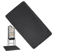 Under Pet Cage Mat | Non-Slip Large Protectors - Pet Dirt-Resistant Bird Cage Pads - for Kennels Indoor Reptile Dog Cat Bunny Parakeet Parrot Lovebird Cockatiel Canary Finches