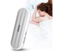 Under Pillow Bluetooth Speaker for Sleep: Private Bone Conduction Portable Speaker with White Noise - 20-Hour Battery Life for Soothing Sleep Sound(White)