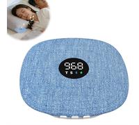 Under-Pillow Speaker for Sleeping, Portable Under Pillow Speaker Support TF Card LED Display Timer Sleep Aid with Stereo Bass for Side Sleepers and Sleep Difficulties
