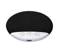 Under Pillow Speakers | Wireless 5.4 Linen ABS 9.6cm Slim Disc With Timer White Noise - Sleep Headphones | For Sleeping Insomnia Meditation Hotel Dormitory Apartment Camping