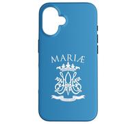 Under Protection Of Mary Ave Maria Marian Symbol Case for iPhone 16