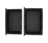 Under Seat Storage Box, 2pcs Model Y Under Seat Storage Tray, Under Seat Drawer ABS Hidden Tray Replacement for Tesla Model Y Accessories