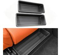 Under Seat Storage Box for Kia Carnival Hybrid 2025 2026 | Hidden Organizer Tray Non Slip Bottom Insert Bin Beverage Tissue Umbrella Holder Interior Accessories Black