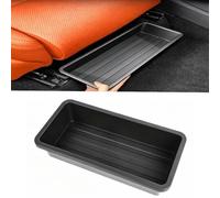 Under Seat Storage Box for Kia NIRO 2017-2022 | Hidden Organizer Tray Non Slip Bottom Insert Bin Beverage Tissue Umbrella Holder Interior Accessories Black