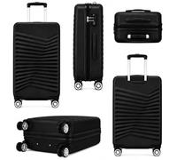 Under Seat Suitcase | Ryanair Wizz Air | 2 Wheels | Lightweight Hard Shell Underseat Cabin Luggage | Fits 40x20x25cm