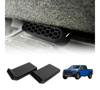Under Seat Vent Deflectors Rear Floor AC Vent Extenders Compatible with Ford F150 2015-2025 Lightning & Raptor(Pair)