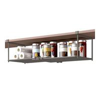 Under Shelf Basket - Expandable Rack | Under Cabinet Shelf Basket, Hanging Storage Baskets, Pantry Organizer, Bathroom Shelf Baskets, Office Storage