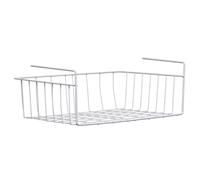 Under Shelf Storage Basket, White