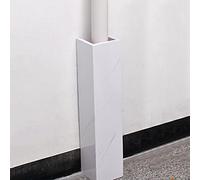 Under Sink Pipe Hider - 10-30cm Wide AC Line Cover, Easy Cut Ducting Enclosure, 150cm x 28cm x 2cm, Indoor/Outdoor Concealer for Bathroom & Kitchen, Stylish & Functional