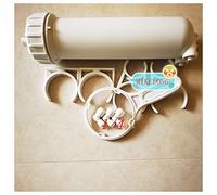 Under Sink Water Filter System 3013-400/600 GPD RO Membrane Reverse Osmosis Filter Water Filter Housing 3/8 1/4 Quick Connect Wrench(Bare Metal)