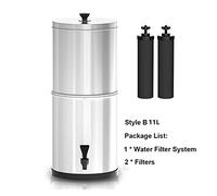 Under Sink Water Filter System Gravity Water Filter System BB9-2 11L Water Filtration Bucket for Home Outdoor Camping Emergency Preparedness Camping Equipment(Figure 3)
