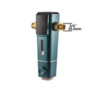 Under Sink Water Filter System Pre Filter Purifier Whole House Spin Down Sediment Water Filter Central Prefilter System Backwash Stainless Steel Mesh(DN20-01)