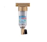 Under Sink Water Filter System Siphon backwas Prefilter water filter First step of water purifier system brass stainless steel mesh prefiltro(0.75 in male)
