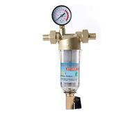 Under Sink Water Filter System Siphon backwas Prefilter Water Filter First Step of Water Purifier System Brass Stainless Steel mesh prefiltro(1in-0.5 in Gauge)