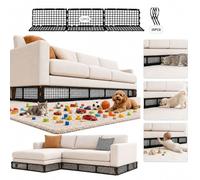 Under Sofa Blocker for Pets & Toys, Adjustable Gap Guard for Furniture