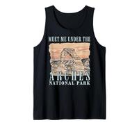 Under The Arches Hiking Camping Utah Arches National Park Tank Top