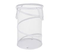 under The Bed with Lids Mesh Laundry Basket Foldable Portable Laundry Basket Foldable Dirty Large Size With Lid Storage And Organization Closet (White, One Size)